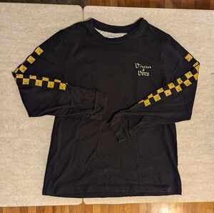 Vans x Vincent Van Gogh long sleeve artist shirt with skull graphic XL